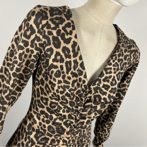 💕Zara Dress Animal Print M - Picture 4 of 13